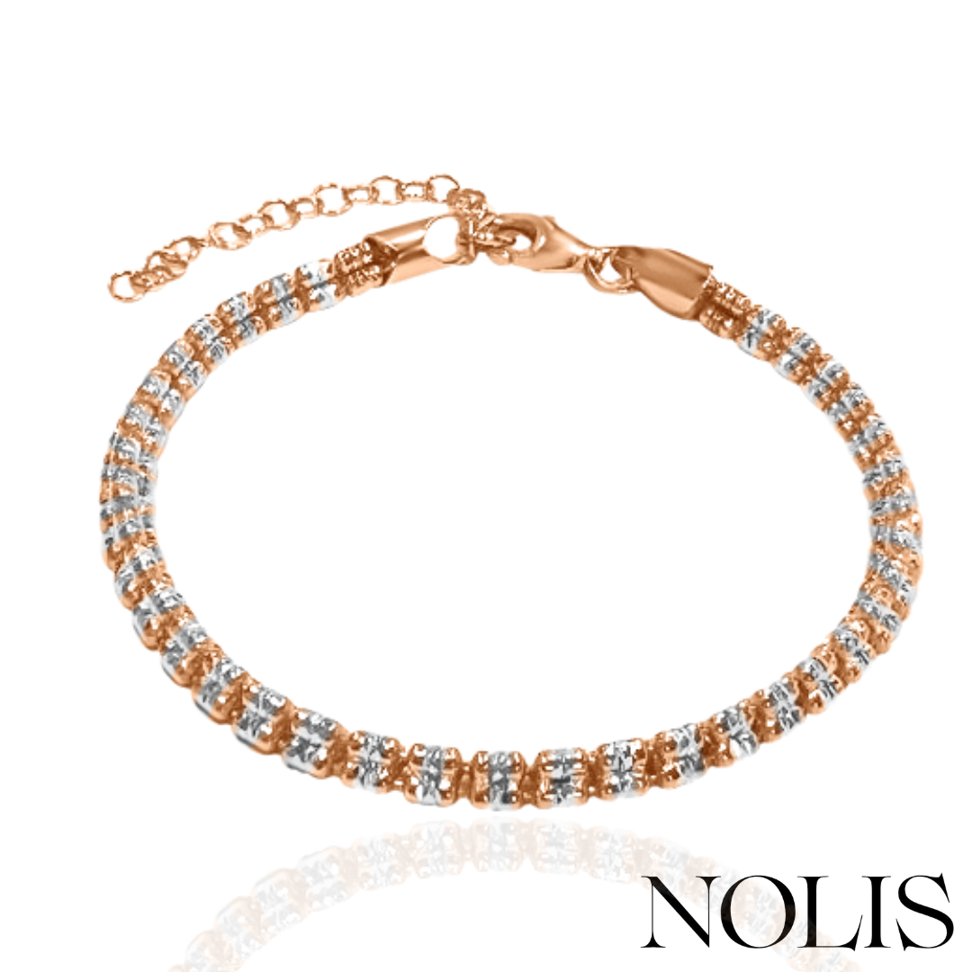 צמיד אייס רומא רוז גולד